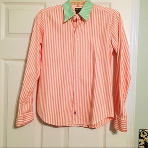 Ralph Lauren orange shirt size 2 - A25